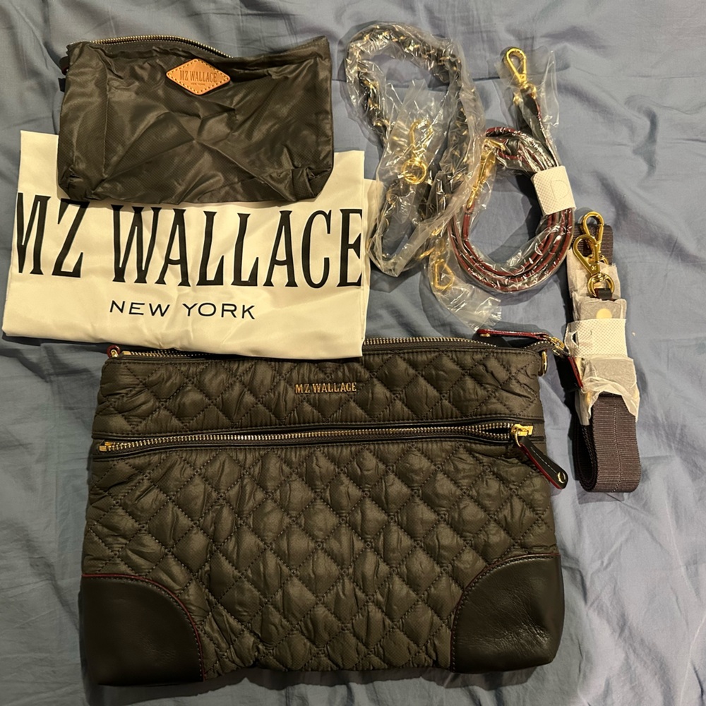 STILL AVAILABLE - Authentic MZ Wallace Flat Crosby Crossbody